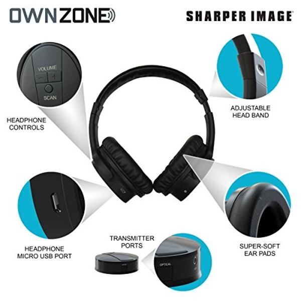 1MORE SonoFlow Active Noise Cancelling Headphones, Bluetooth Headphones with LDAC for Hi-Res Wireless Audio, 70H Playtime, Clear Calls, Preset EQ Via App, Black