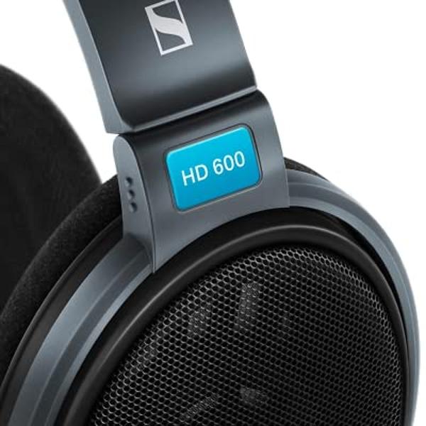 Sennheiser HD 600 - Audiophile Hi-Res Open Back Dynamic Headphone