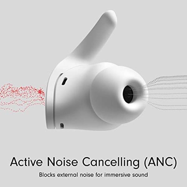 Beats Fit Pro True Wireless Bluetooth Noise Cancelling in-Ear Headphones - White (Renewed Premium)