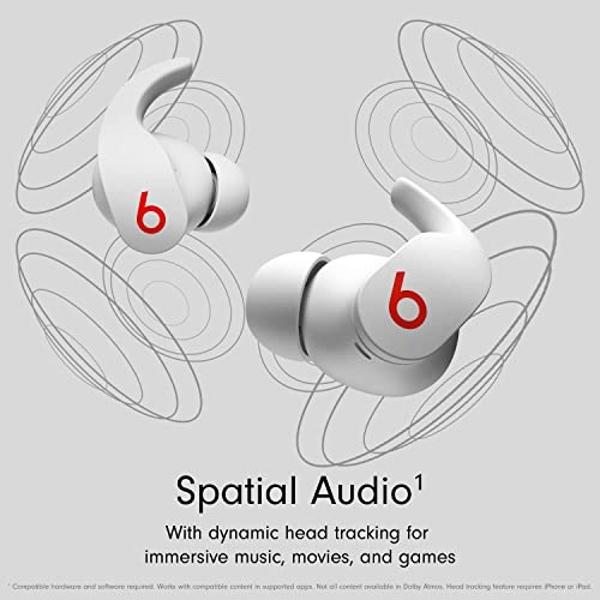 Beats Fit Pro True Wireless Bluetooth Noise Cancelling in-Ear Headphones - White (Renewed Premium)