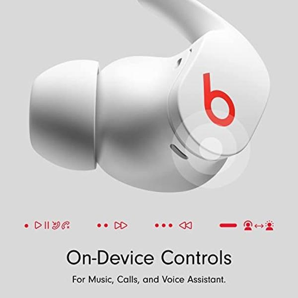 Beats Fit Pro True Wireless Bluetooth Noise Cancelling in-Ear Headphones - White (Renewed Premium)