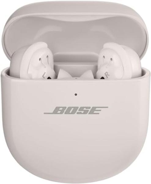 Bose QuietComfort Ultra Bluetooth Earbuds, Wireless Earbuds with Spatial Audio and World-Class Active Noise Cancellation, Deep Bass, Up to 6 Hours of Playtime, White Smoke