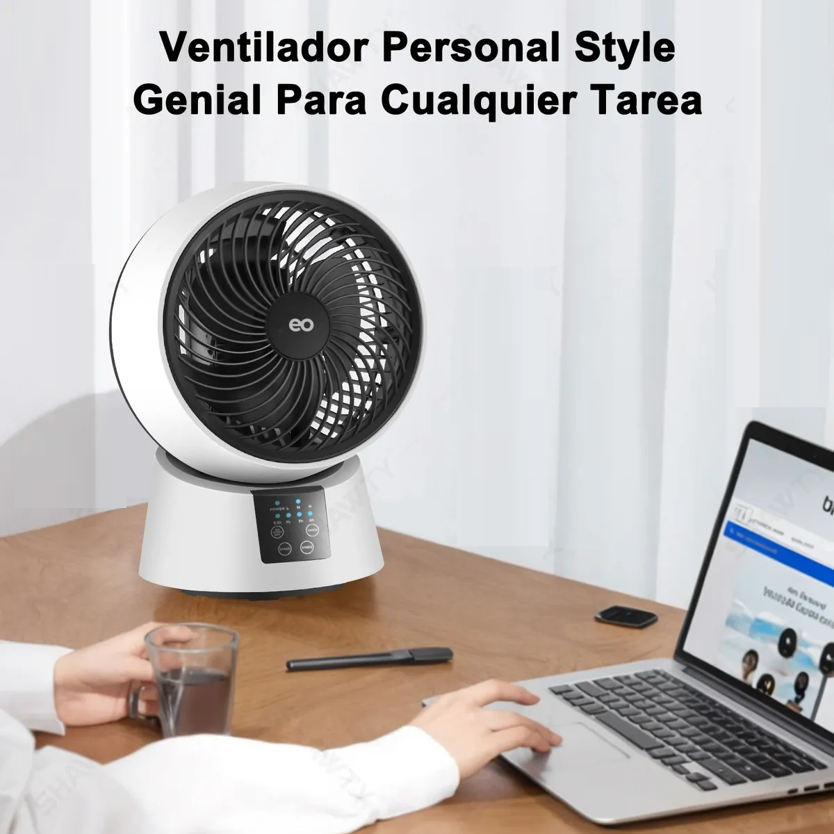 Ventilador Circulador De Aire De Mesa
