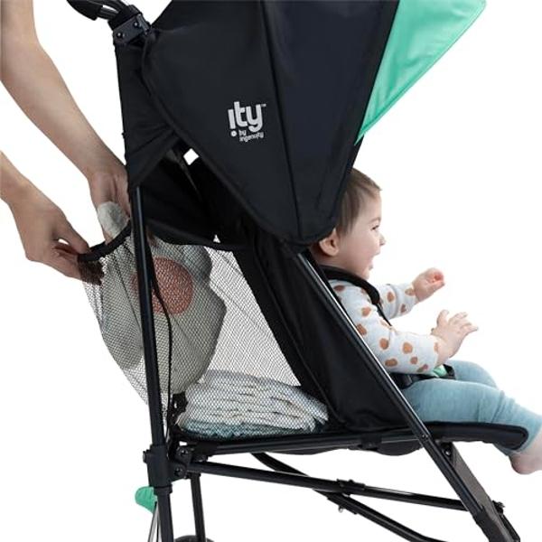 Ingenuity: ity by Ingenuity Smooth Stroll Convenience Stroller, Lightweight, with Aluminum Frame, Large Seat Area, 2 Position Recline, Extra Large Storage Basket – for Travel