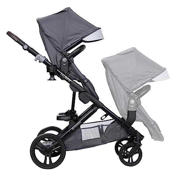 Baby Trend Morph Single to Double Stroller Second Seat, Dash Grey