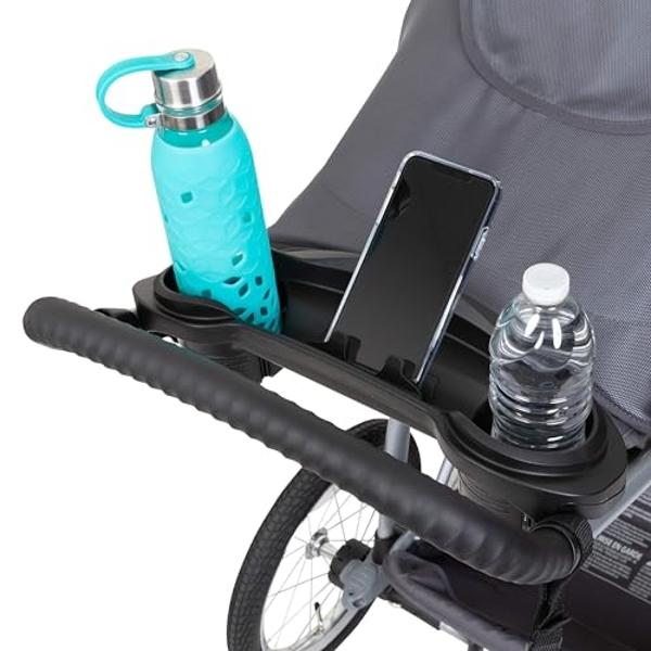 Baby Trend Expedition 2-in-1 Stroller Wagon PLUS, Ultra Black