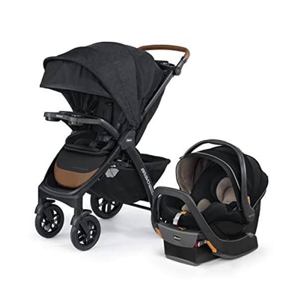 Cybex Gazelle S All-in-One Toddler and Baby Stroller with Over 20 Modular Configurations, Ergonomic Near-Flat Recline, Shopper Basket, and Compact Fold, Moon Black
