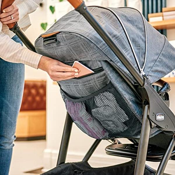 Chicco Modular Travel System - Corso LE Stroller, KeyFit 35 Infant Car Seat and Base - Stroller and Car Seat Combo in Veranda/Grey