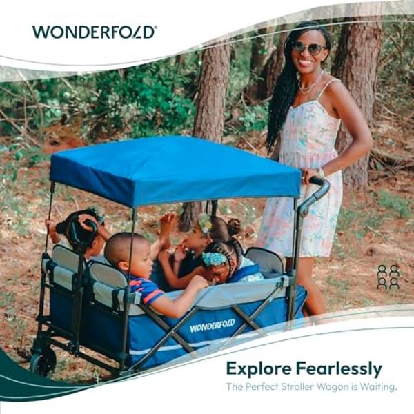 Baby Trend Expedition 2-in-1 Stroller Wagon PLUS, Ultra Black
