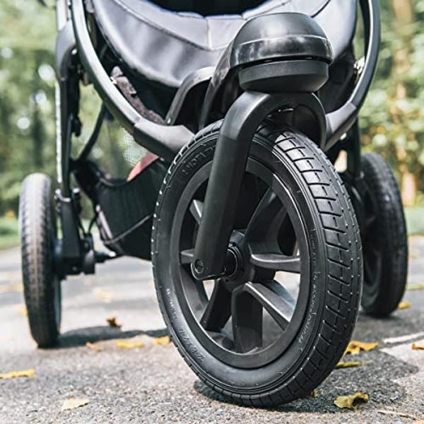 Chicco KeyFit Caddy Frame Stroller, Accepts All Chicco Infant Car Seats, Adjustable Handle, Parent Tray | Black/Black
