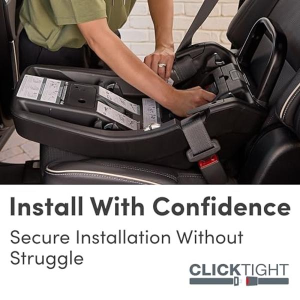 BOB Gear Wayfinder Travel System, Infant Car Seat and Stroller Combo, Nightfall