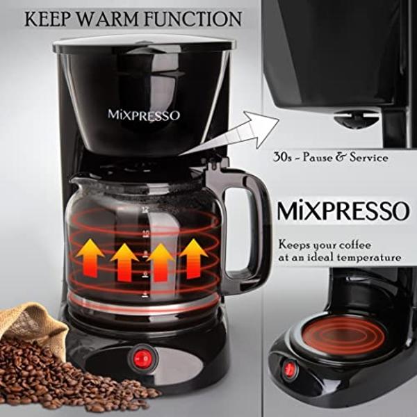 OXO Brew 8 Cup Coffee Maker, Stainless Steel,Black