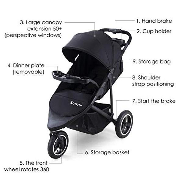 Evenflo Pivot Modular Travel System with LiteMax Infant Car Seat with Anti-Rebound Bar (Casual Gray)