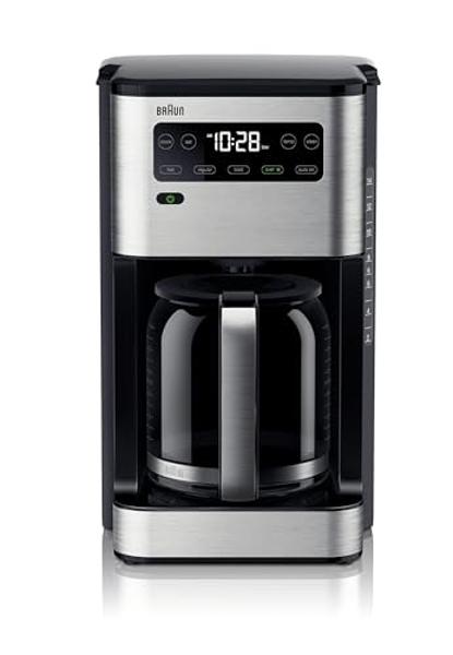 Braun Pure Flavor 14 Cup Drip Coffee Maker, 14 cup, Black, KF5650BK