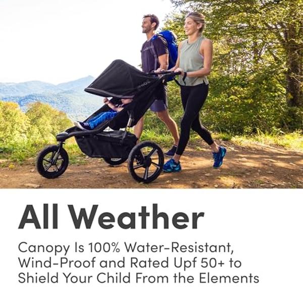 BOB Gear Alterrain Pro Jogging Stroller, Black