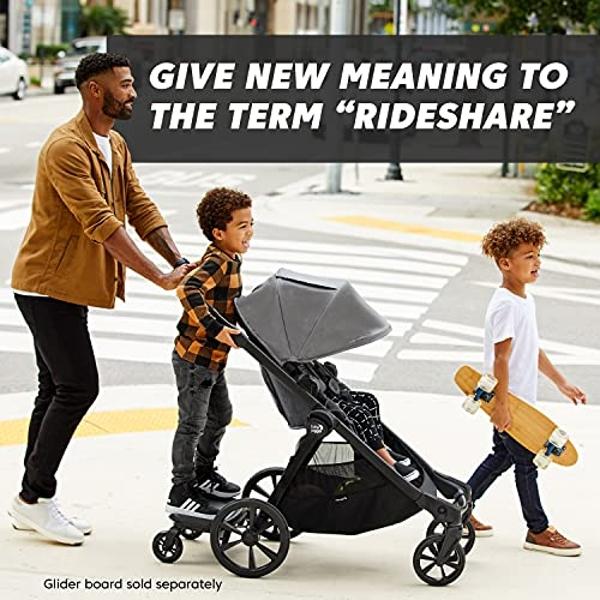 Baby Trend Morph Single to Double Stroller Second Seat, Dash Grey