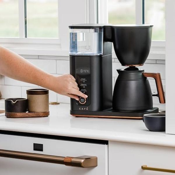 Café Specialty Drip Coffee Maker | 10-Cup Insulated Thermal Carafe | WiFi Enabled Voice-to-Brew Technology | Smart Home Kitchen Essentials | SCA Certified, Barista-Quality Brew | M