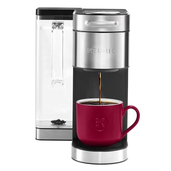 Keurig K-Supreme Plus Single Serve K-Cup Pod Coffee Maker, MultiStream Technology, Customizable Strength and Temperature Settings, Programmable, 78oz Removable Reservoir, Stainless