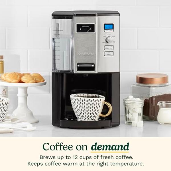 Cuisinart Coffee Maker, 12 Cup Programmable Drip, DCC-3000P1, Black