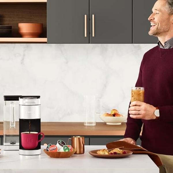 Keurig K-Supreme Plus Single Serve K-Cup Pod Coffee Maker, MultiStream Technology, Customizable Strength and Temperature Settings, Programmable, 78oz Removable Reservoir, Stainless