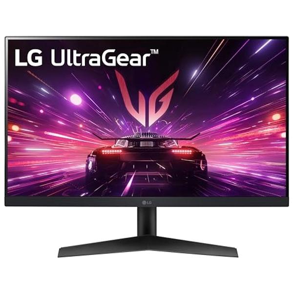 LG 24GS60F-B Ultragear 24-inch IPS Gaming Monitor FHD (1920x1080) 180Hz 1ms AMD FreeSync G-Sync Compatible HDR10 HDMI DisplayPort Black