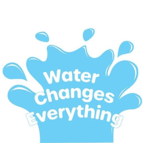 WaterBabies Doll Bathtime Fun Flamingo, Support a Partnership with charity: water, Water Filled Baby Doll, Kids Toys for Ages 3 Up by Just Play