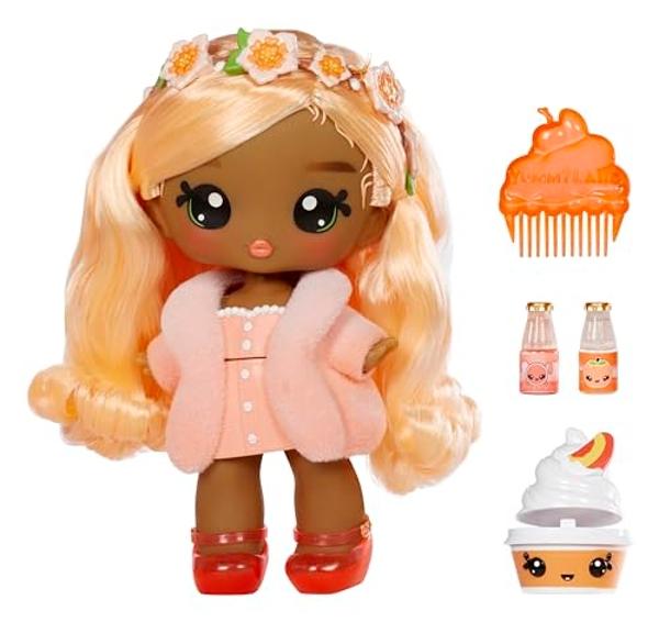 Yummiland Large Doll + Lipgloss Pet- Piper Peach, Age 4+