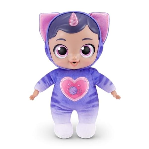 Babycorns Interactive Baby Doll Series 1 Large (Kitten) by ZURU with Lights and Sounds, Magical Babydolls, Surprise, Unboxing, Girls, Dolls, Story