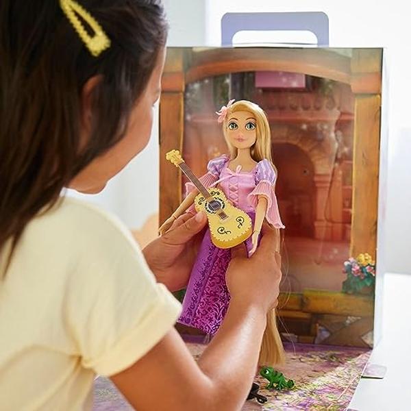 Disney Store Official Mulan Story Doll, Mulan, 11 Inches, Fully Posable Toy in Glittering Outfit - Suitable for Ages 3+ Toy Figure, Gifts for Girls, New for 2023?