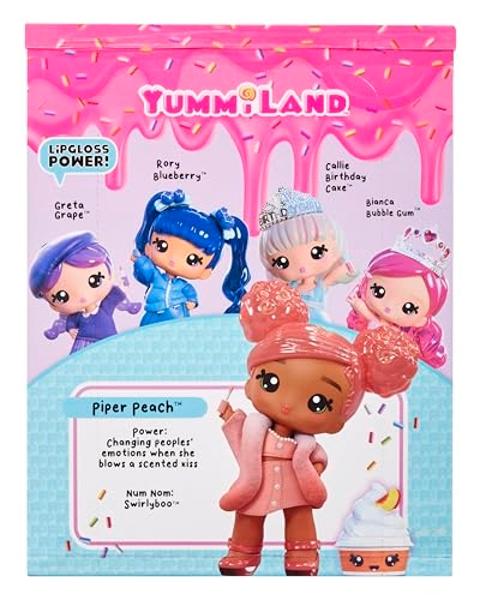 Yummiland Large Doll + Lipgloss Pet- Piper Peach, Age 4+