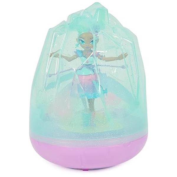 Crystal Flyers by Hatchimals, Pastel Kawaii Doll Magical Flying Toy with Lights (Packaging May Vary), Kids Toys for Girls and Boys Ages 5 and up