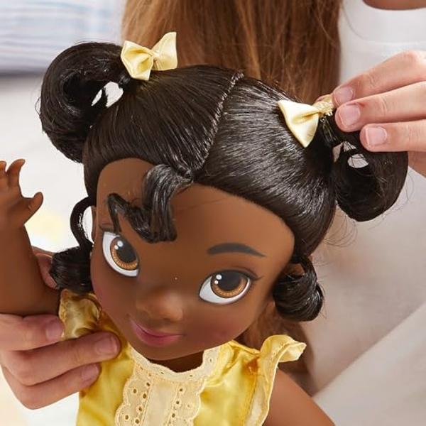 Disney Animators' Collection Tiana Doll - The Princess & The Frog - 16 Inch Toy Figure, Authentic Store Doll for Kids and Collectors, Fully Posable with Detailed Design, Suitable f