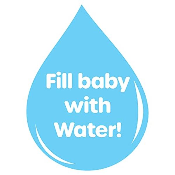 WaterBabies Doll Bathtime Fun Flamingo, Support a Partnership with charity: water, Water Filled Baby Doll, Kids Toys for Ages 3 Up by Just Play