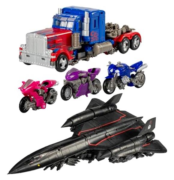 Transformers Toys Studio Series Revenge of The Fallen 15th Anniversary Autobot Multipack, Optimus Prime, Jetfire, Chromia, Elita-1, Arcee, 5 Action Figures, Ages 8+ (Amazon Exclusi