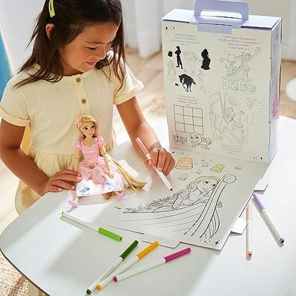 Disney Animators' Collection Tinker Bell Doll - Peter Pan - 16 Inch, Molded Details, Fully Posable Toy in Satin Dress - Suitable for Ages 3+ Toy Figure