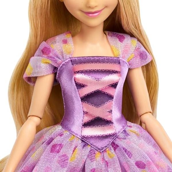 Mattel Disney Princess Birthday Celebration Rapunzel Deluxe Fashion Doll, Inspired by Disney Tangled Movie, Special Occasion Gifts for Kids & Collectors (Amazon Exclusive)