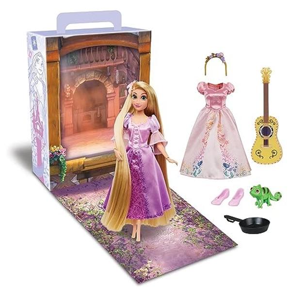 Disney Store Official Princess Story Doll (Cinderella) 11 Inches, Includes Coloring Book and Additional Dress, Princess Doll in Classic Outfit, Princess Toys for Girls