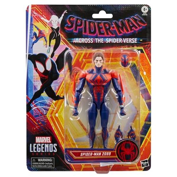 Marvel Legends Series Spider-Man 2099, Spider-Man: Across The Spider-Verse Collectible 6 Inch Action Figure