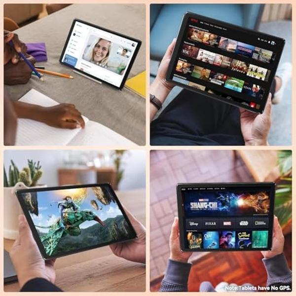 Tablet,10.1" Android Tablet with Octa-core Processor 10GB RAM 128GB ROM HD IPS Touchscreen 8H Battery, Wi-Fi 6, BT 5.0, Dual Camera, Google Tablets 2025