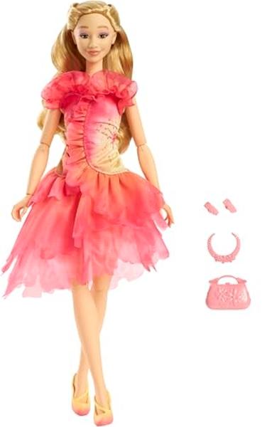 Mattel Universal Wicked Glinda Fashion Doll & Accessories with Blonde Hair, Poseable & Removable Ballroom Look