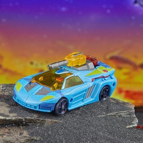 Transformers Legacy United Deluxe Class Cybertron Universe Hot Shot, 5.5-inch Converting Action Figure, 8+