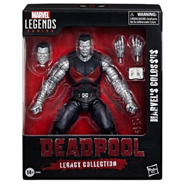 Marvel Legends Series Colossus, Deadpool Legacy Collection Deluxe Collectible 6 Inch Action Figure