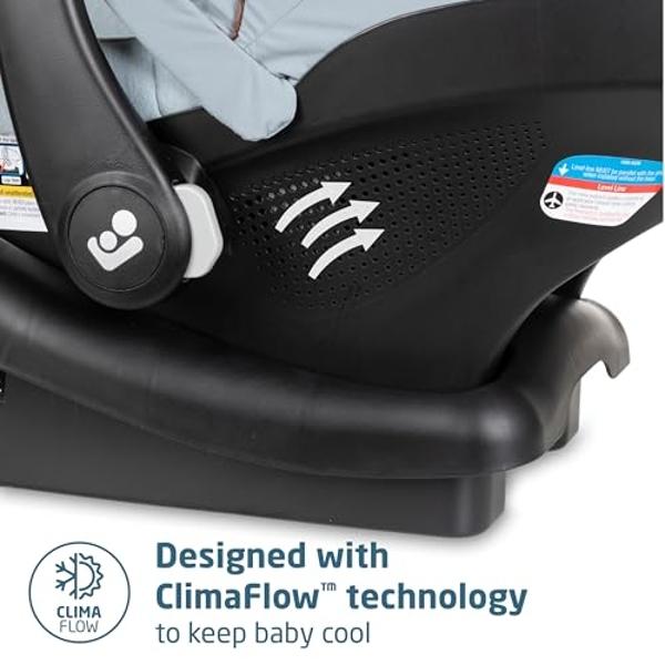 Maxi-Cosi Zelia™ Luxe 5-in-1 Modular - Baby Travel System Car Seat and Stroller, Infant Car Seat and Stroller Combo, Baby Car Seat and Stroller Combo in New Hope Grey