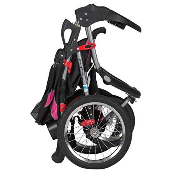 Baby Trend Expedition® Jogger Travel System with EZ Flex-Loc® Infant Car Seat, Bubble Gum