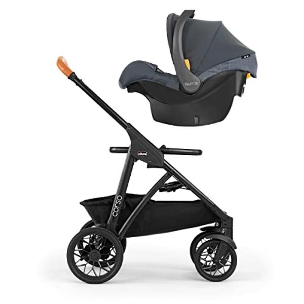Baby Trend Expedition® Race Tec™ PLUS Jogger Travel System with EZ-Lift™ PLUS Infant Car Seat, Ultra Marine
