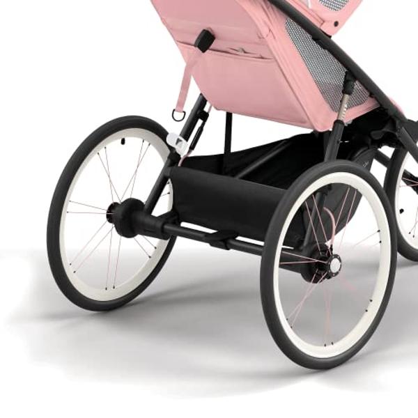 Bugaboo Donkey 5 Mono Complete - Single Stroller Converts to Side-by-Side Double Stroller, Multiple Seat Positions - Alu/Midnight Black-Midnight Black