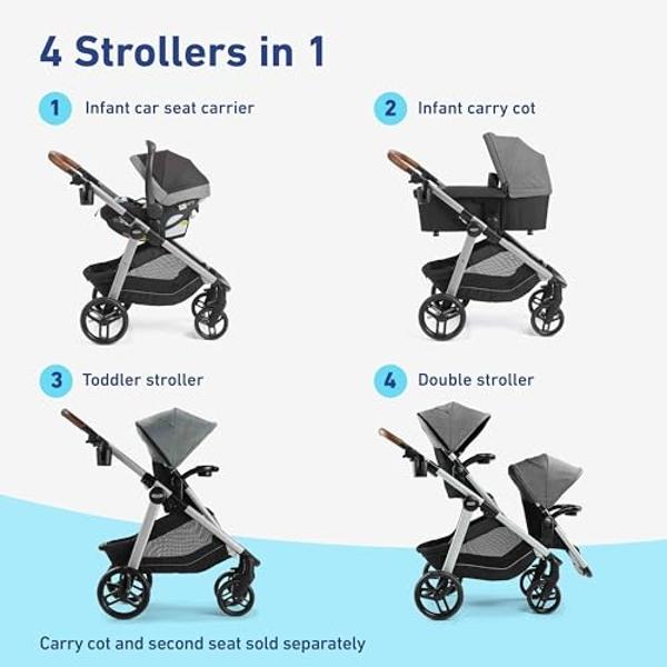 Graco Modes Nest2Grow DLX Travel System, Riordan