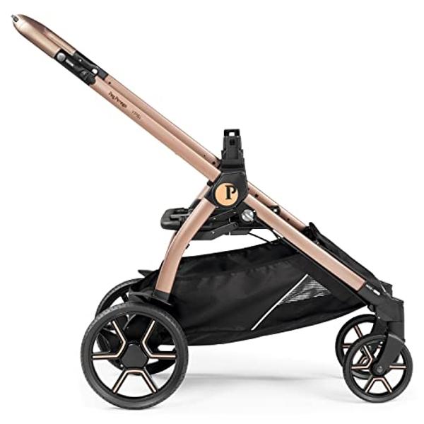 Summer Infant 3Dpac CS+ Double Stroller, Black – Car Seat Compatible Lightweight Baby Stroller with Convenient One-Hand Fold, Reclining Seats, Two Extra-Large Canopies & Parent Fri