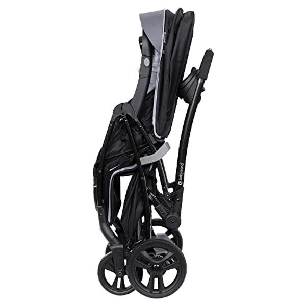 Peg Perego Booklet 50 Travel System - Includes Booklet 50 Baby Stroller and The Primo Viaggio 4-35 Infant Car Seat - Made in Italy - Atmosphere (Grey)