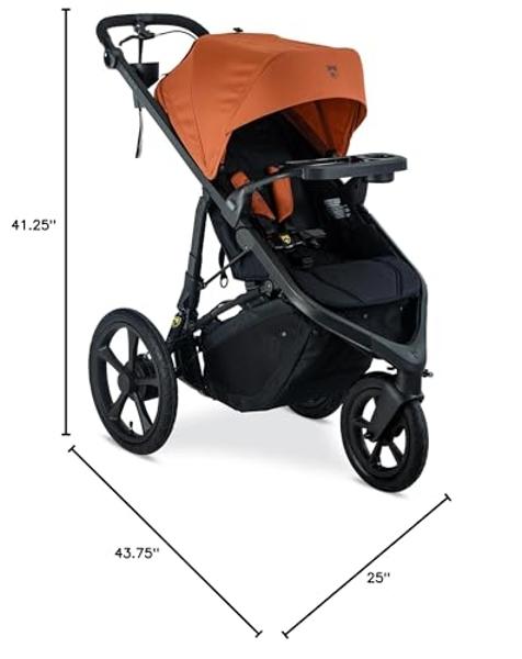 UPPAbaby Vista V3 Stroller - Full-Size Single-to-Double Stroller System - Toddler Seat, Bug Shield, Rain Shield, and Storage Bag Included - Callum (Stone Blue/Silver Frame/Sand Lea